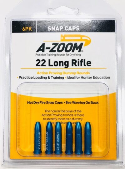 A-zoom Snap Caps 22 Lr 6pk