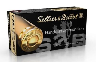 Sellier & Bellot 9mm Luger 124gr Lrn 50pk