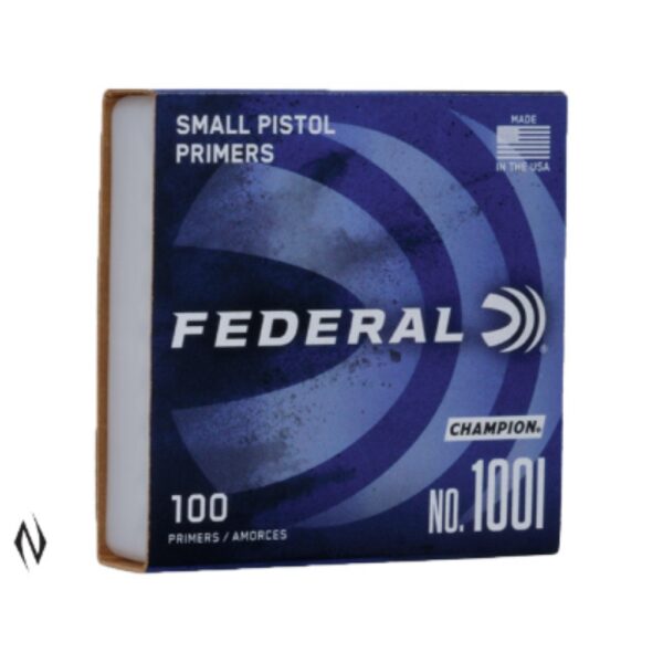 Federal Primer Small Pistol Pack Of 100