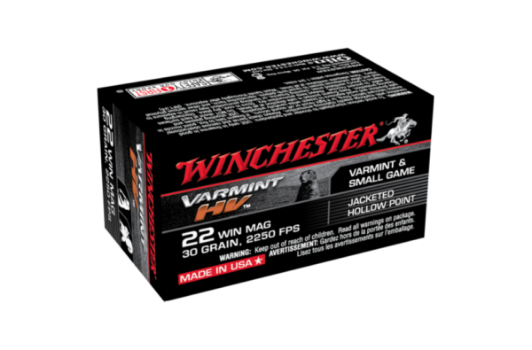 Winchester Varmint Hv 22wmr 30gr Jhp