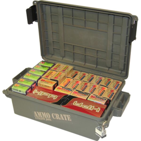 Mtm Case Gard Ammo Crate Utility Box 570 Army Green