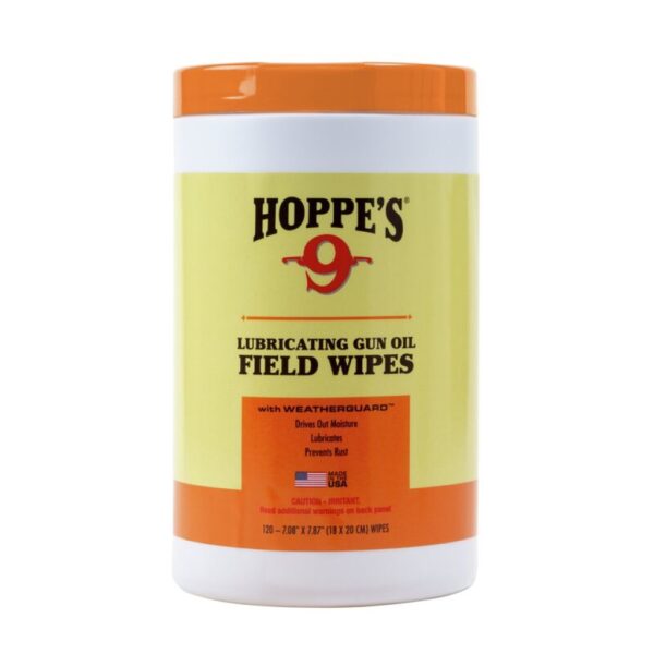 Hoppes No9 Lubricating Gun Oil Wipes Large