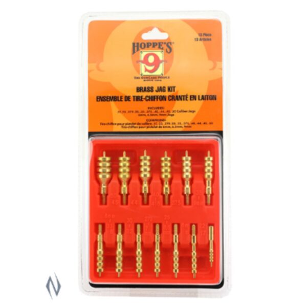 Hoppes Deluxe Jag Kit Orange 13 Pce 17-50 Cal