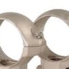 Millett Scope Rings Turn In Style Nickel 1" Medium