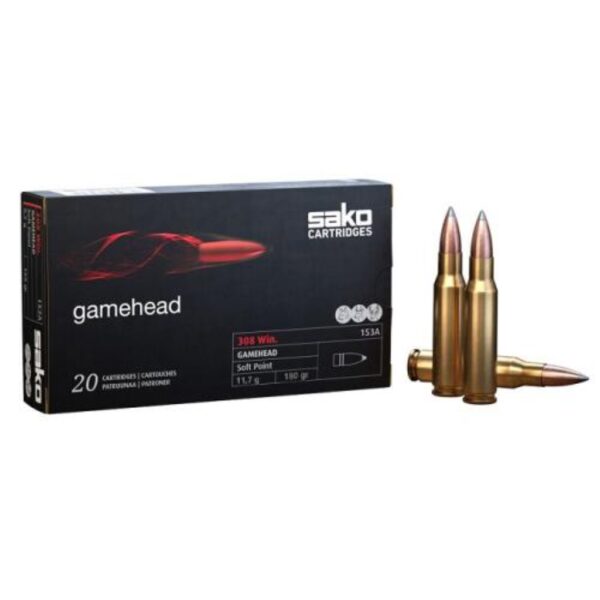 Sako 308 Win 180gr Gamehead 20pk