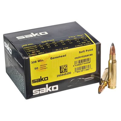 Sako 308 Win 150gr Gamehead Sp 50pk