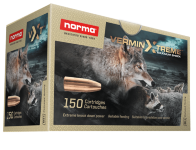 Norma Vermin Xtreme 223 Rem 55gr Bx 100