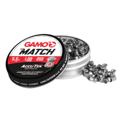 Gamo Accutek Match Pellets 22 Tin Of 250