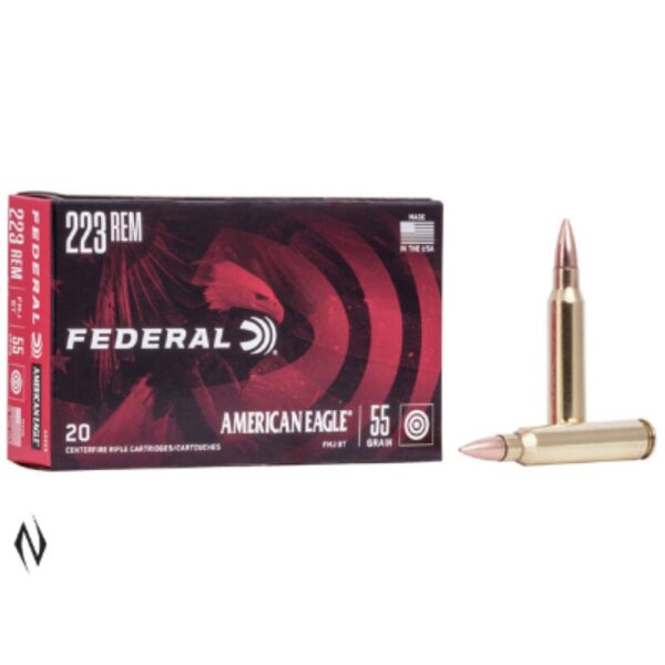 Federal 223 Rem 55gr Fmj American Eagle