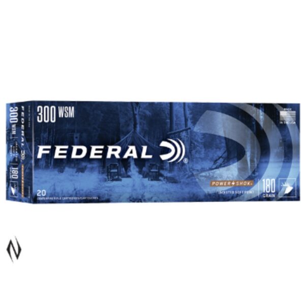 Federal 300 Wsm 180gr Sp Power-shok