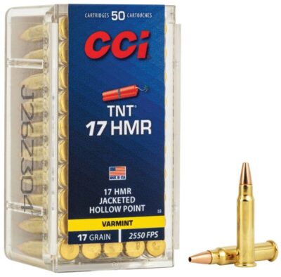 Cci 17hmr 17gr Hp Tnt 2550fps 50pk