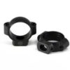 Lynx Steel Scope Mount Ringset #4103 High Matte Black