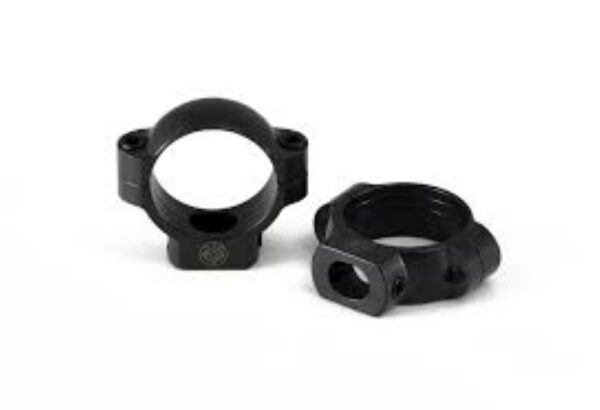 Lynx Steel Scope Mount Ringset #4103 High Matte Black