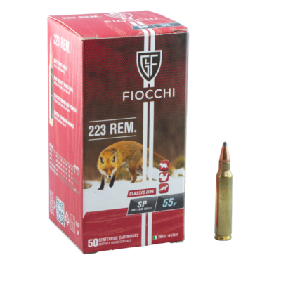 Fiocchi 223 Rem 55gr Sp 50pk