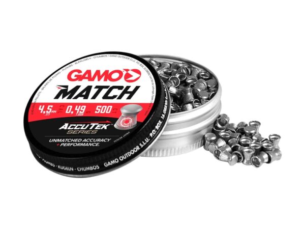 Gamo Accutek Match Pellets 177 Tin Of 500