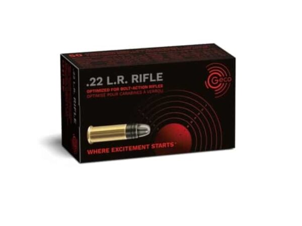 Geco 22lr Rifle 40gr Lrn 50pk