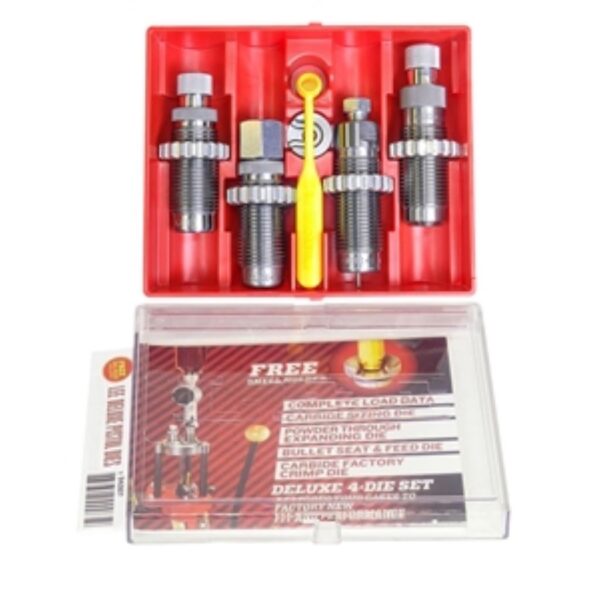 Lee Deluxe Carbide 4 Die Set 44 Spl, 44 Rem Mag