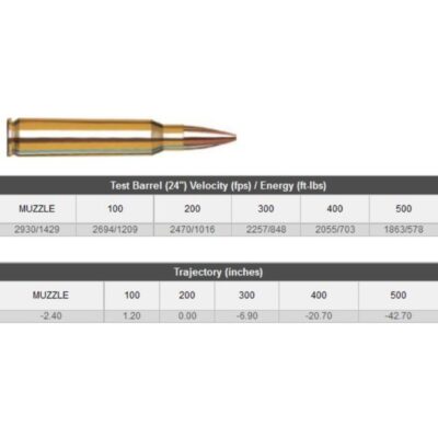 Hornady 223rem 75gr Brhp Spf