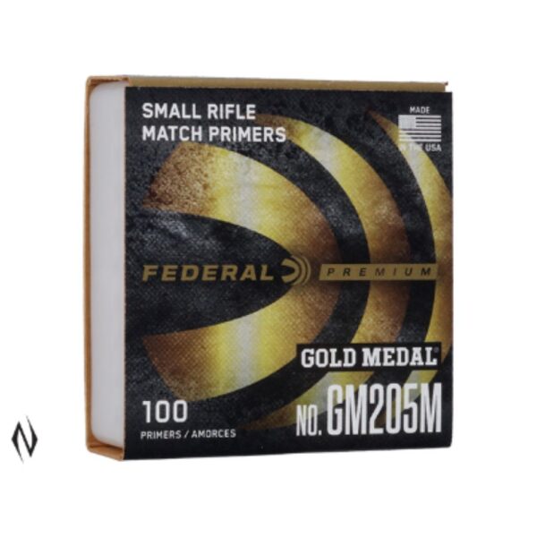 Federal Primer Gm205m Gold Medal Small Rifle Pk 100