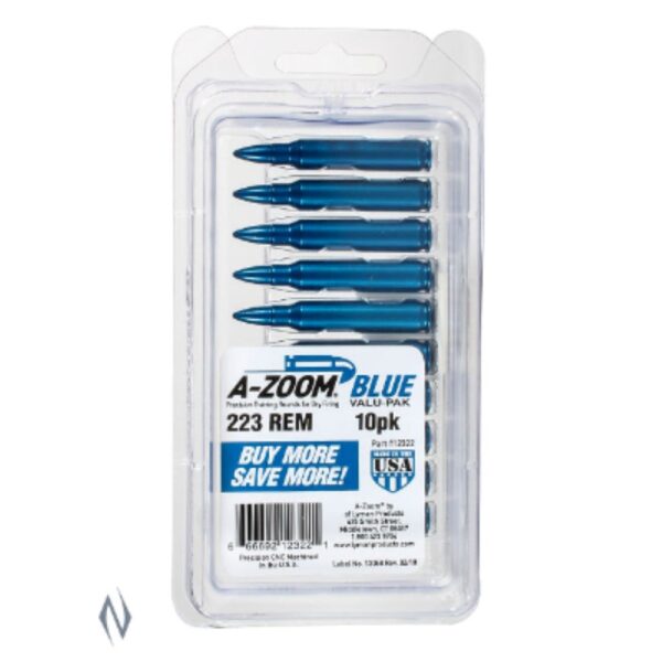 A-zoom Snap Caps 223rem Bule 10pk