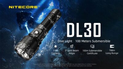Nitecore Dive Torch Dl30 110 Lumens