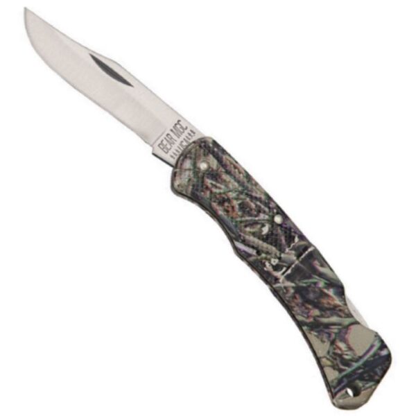Bear & Son 3 3/4" Zytel Lockback Knife Camo