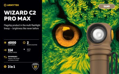 Armytek Wizard C2 Pro Max Sand