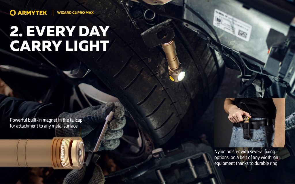 Armytek Wizard C2 Pro Max Sand Armytek Wizard C2 Pro Max Sand