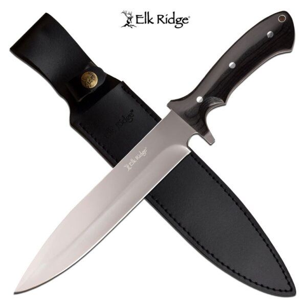 Elk Ridge Pakka Hunt Knife 355 Black