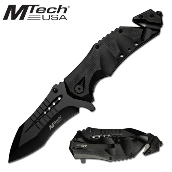 Mtech Safety Pocket Knife Black