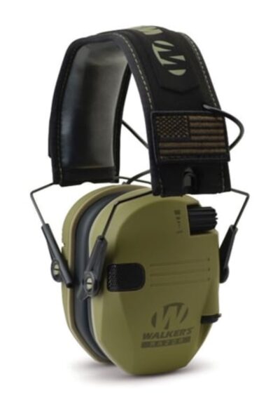 Walkers Razor Slim Electronic Muff Patriot Series Odg Nrr 23db