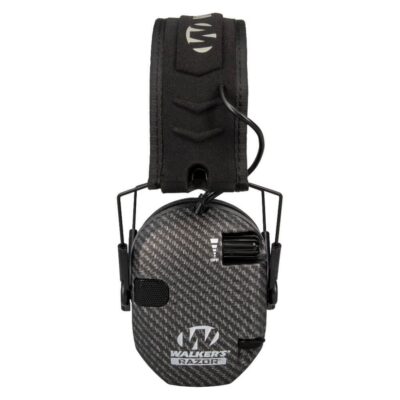 Walkers Razor Slim Electronic Muff Carbon Nrr 23db