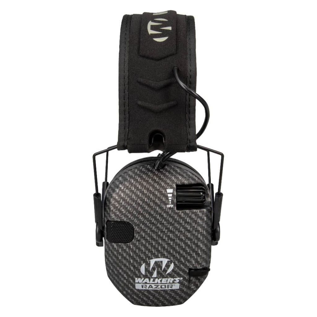 Walkers Razor Slim Electronic Muff Carbon Nrr 23db Walkers Razor Slim Electronic Muff Carbon Nrr 23db