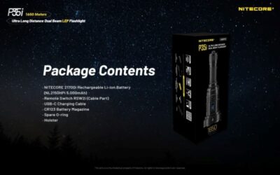 Nitecore Long Distance Dual Beam Lep Torch