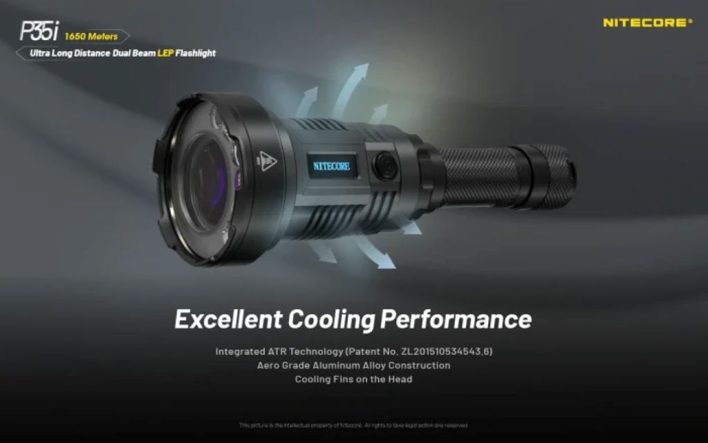Nitecore Long Distance Dual Beam Lep Torch Nitecore Long Distance Dual Beam Lep Torch