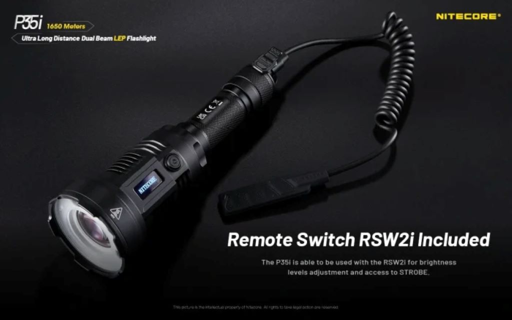 Nitecore Long Distance Dual Beam Lep Torch Nitecore Long Distance Dual Beam Lep Torch
