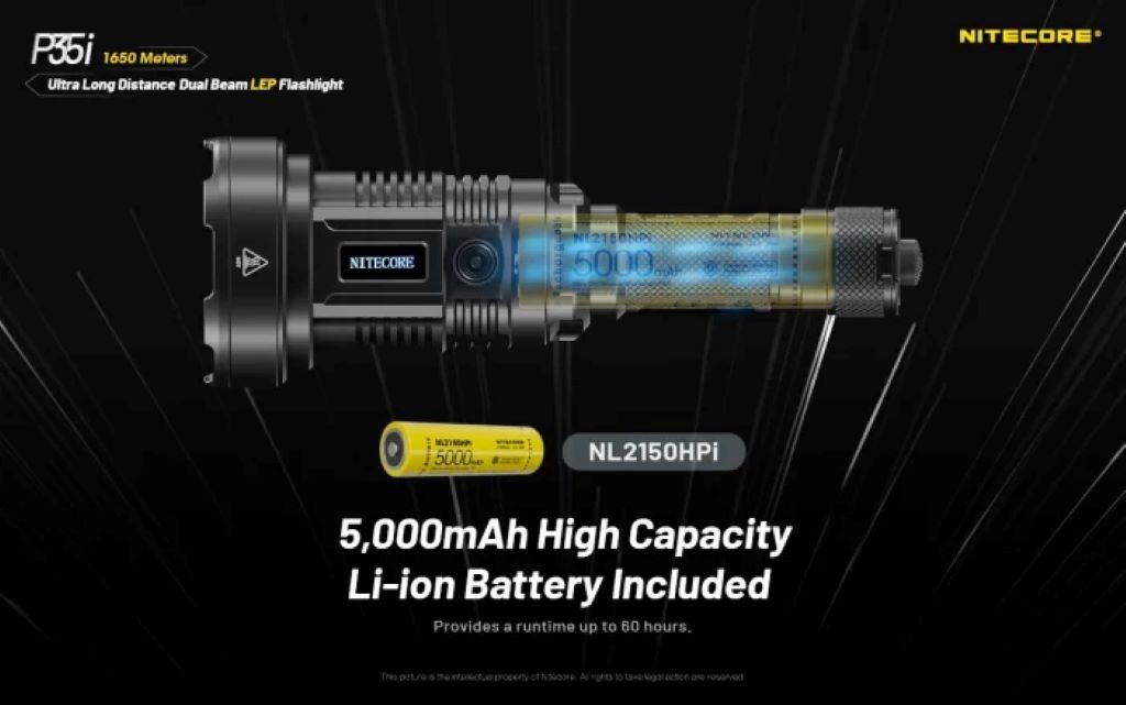 Nitecore Long Distance Dual Beam Lep Torch Nitecore Long Distance Dual Beam Lep Torch