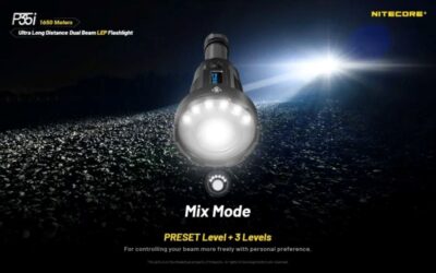 Nitecore Long Distance Dual Beam Lep Torch