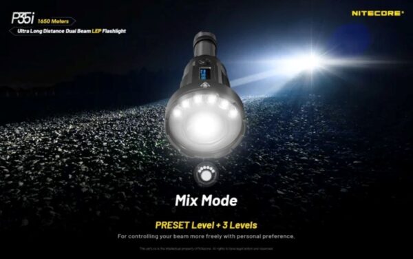 Nitecore Long Distance Dual Beam Lep Torch