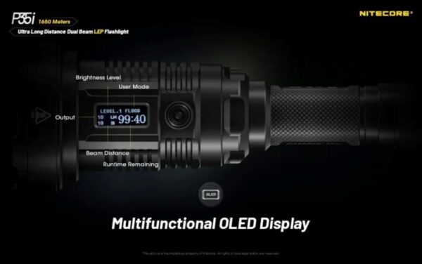 Nitecore Long Distance Dual Beam Lep Torch