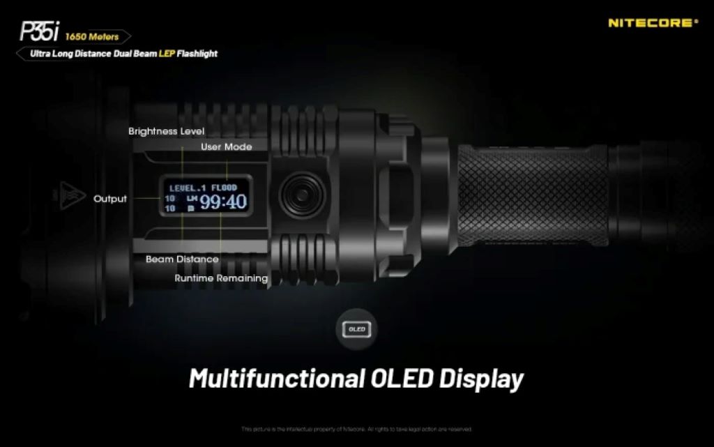 Nitecore Long Distance Dual Beam Lep Torch Nitecore Long Distance Dual Beam Lep Torch