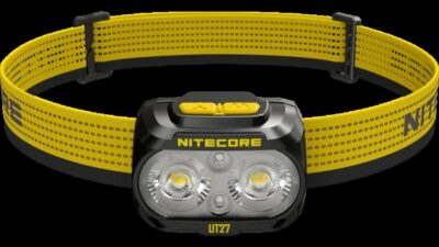Nitecore Dual Beam Lightweight Trail Running Headlamp 800 Lumens Yellow