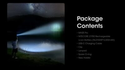Nitecore Ultra Long Range Torch 3300 Lumens