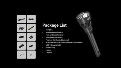 Nitecore Pro Hunting Flashlight Kit