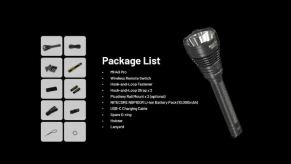 Nitecore Pro Hunting Flashlight Kit