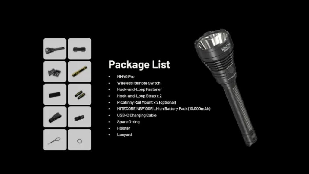 Nitecore Pro Hunting Flashlight Kit Nitecore Pro Hunting Flashlight Kit