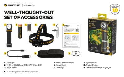 Armytek Elf C2 Max Lr Usb-c Pcb Warm
